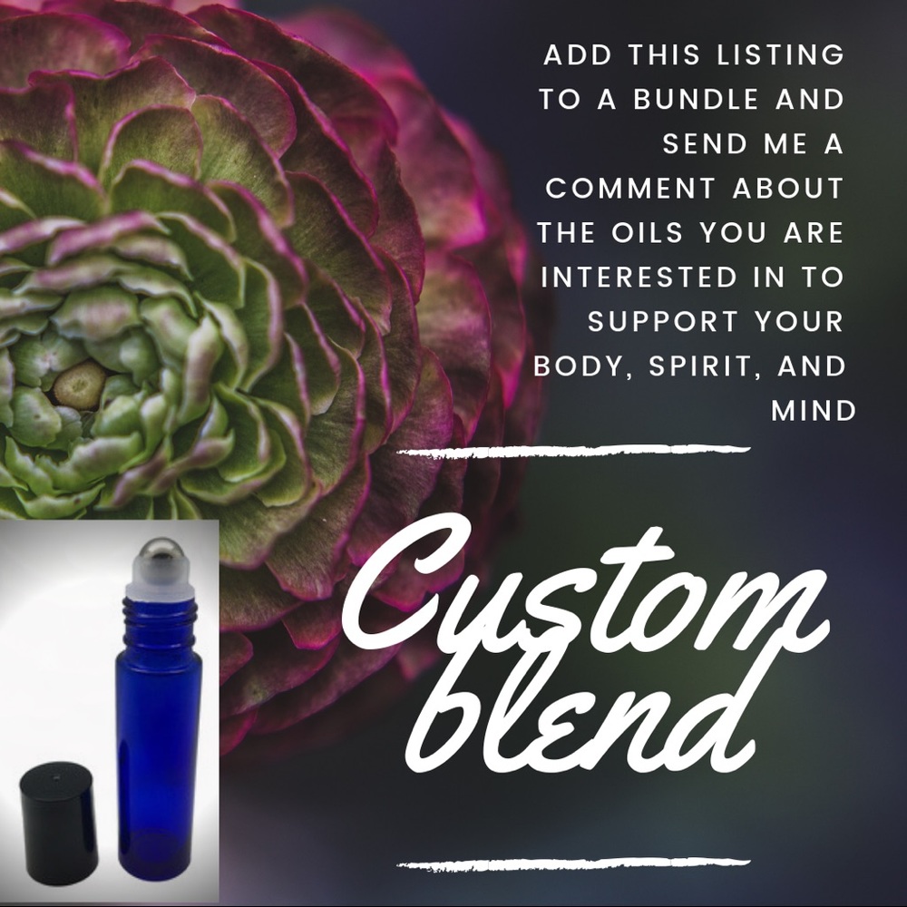 Custom essential oil blend - 5mL rollerball
